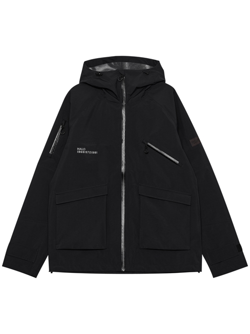 Ghost Shell Jacket Jakke Black Unisex