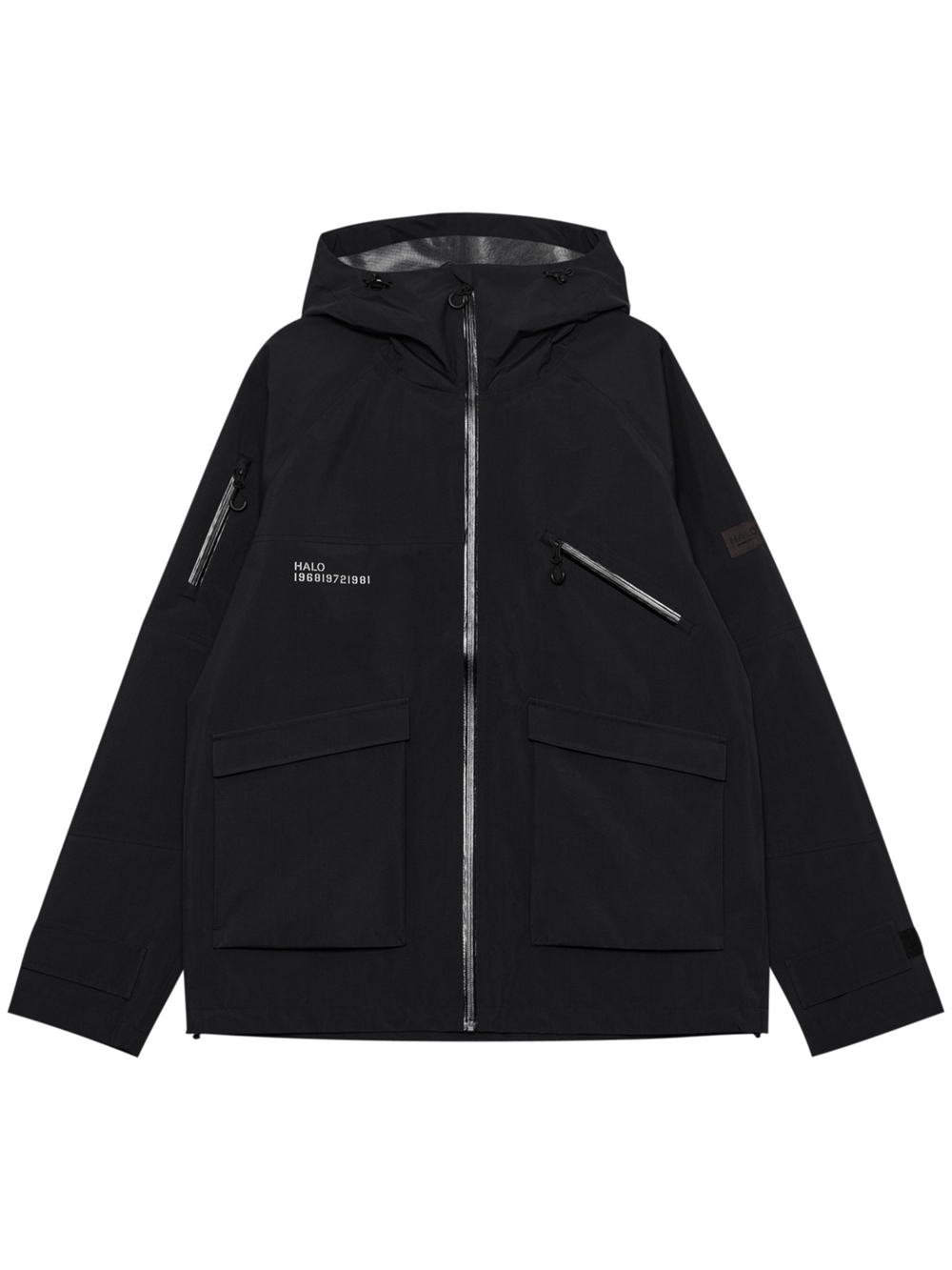 Ghost Shell Jacket Jakke Black Unisex