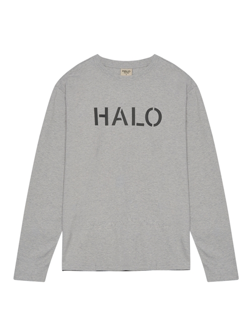 Uniform LS Boxy T-Shirt Light Grey Melange Unisex