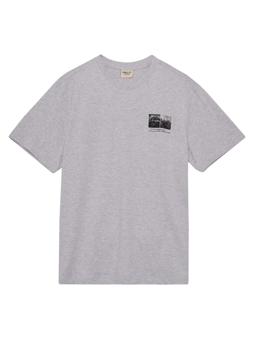 Graphic T-Shirt Light Grey Melange Unisex