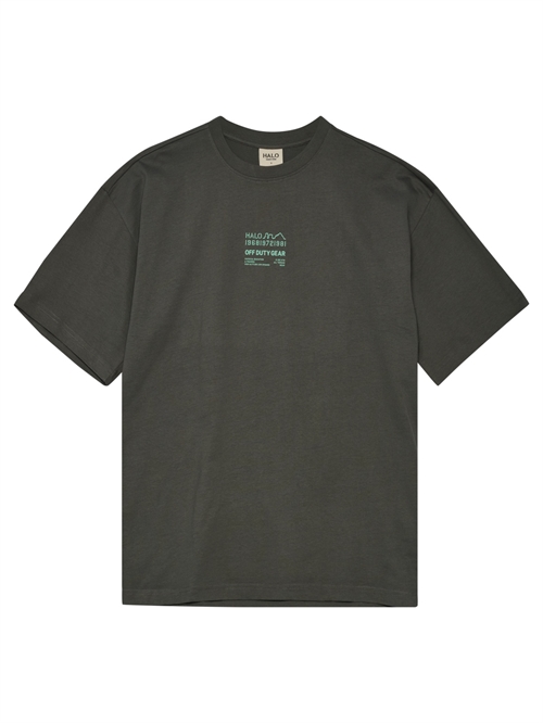 Graphic Boxy T-Shirt Gunmetal/Spring Bouquet Unisex