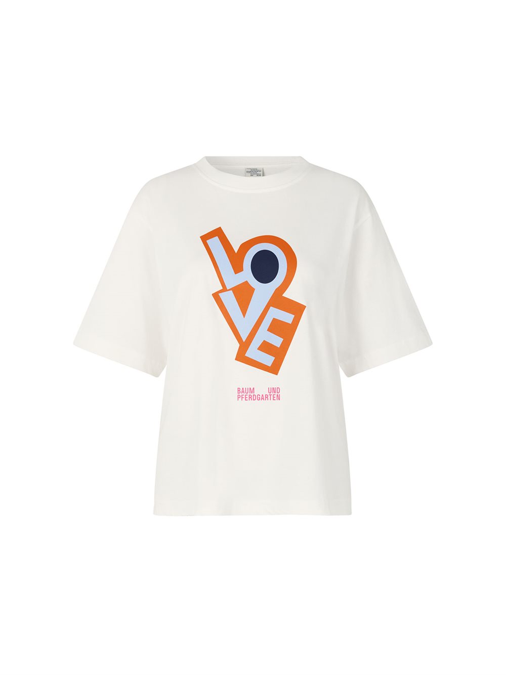 Jilli T-Shirt Bright White Love