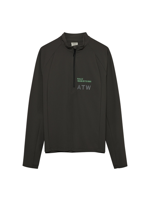 Air Half Zipo Shirt Trøje Raven Unisex