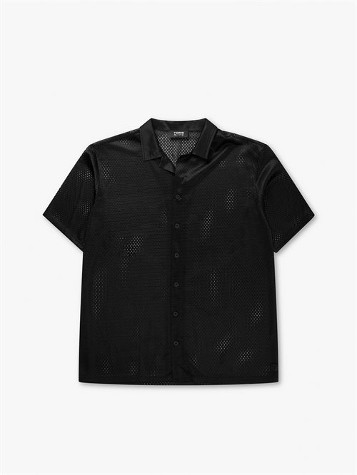 Running Mesh Shirt Skjorte Black Unisex