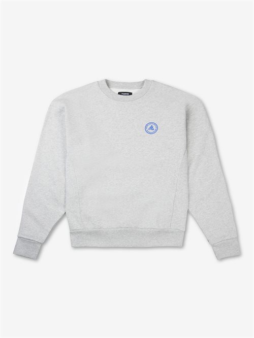 Organic CrewNeck Sweatshirt Heather Grey Unisex