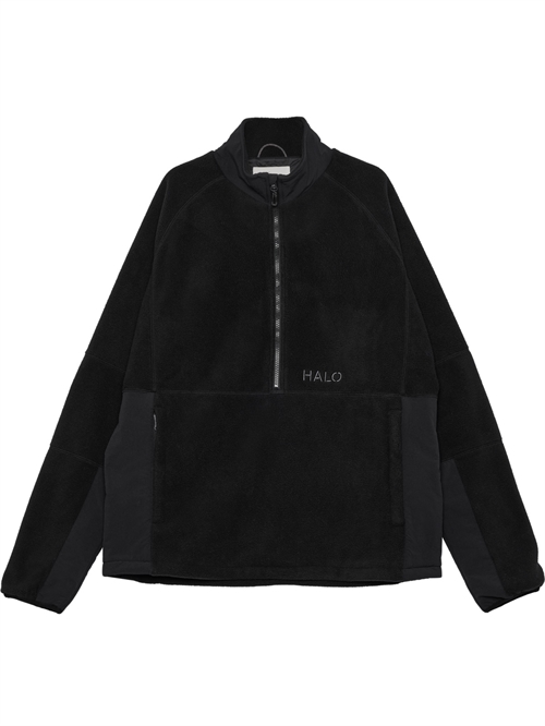 Teddyfleece Pullover Jakke Black Unisex