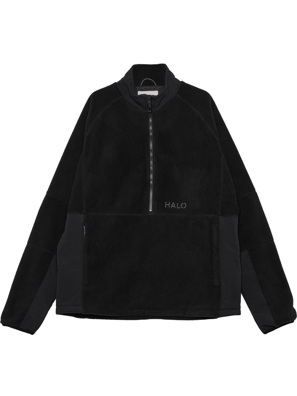 Teddyfleece Pullover Jakke Black Unisex