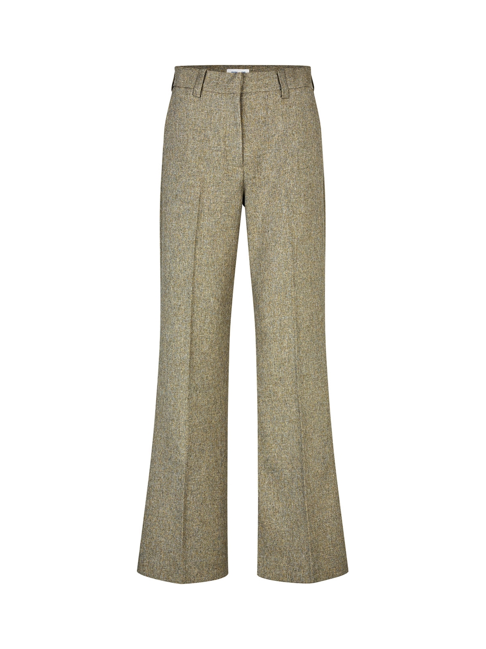 Nile Bukser Straw Yellow Tweed