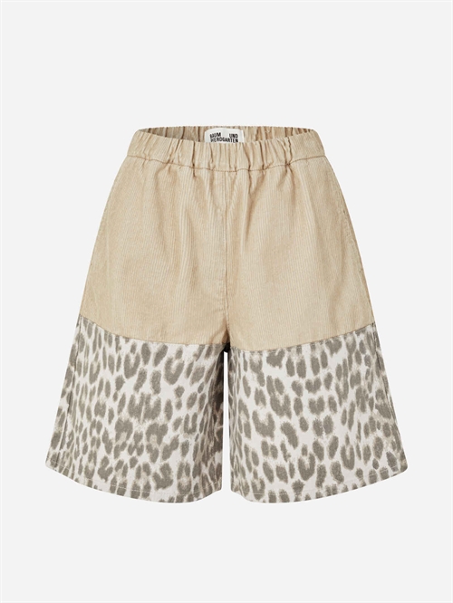 Noalie Shorts Leopard Corduroy 
