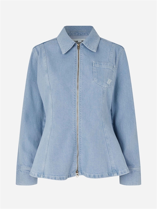 Bilan Jacket Jakke Light Denim Rinse 