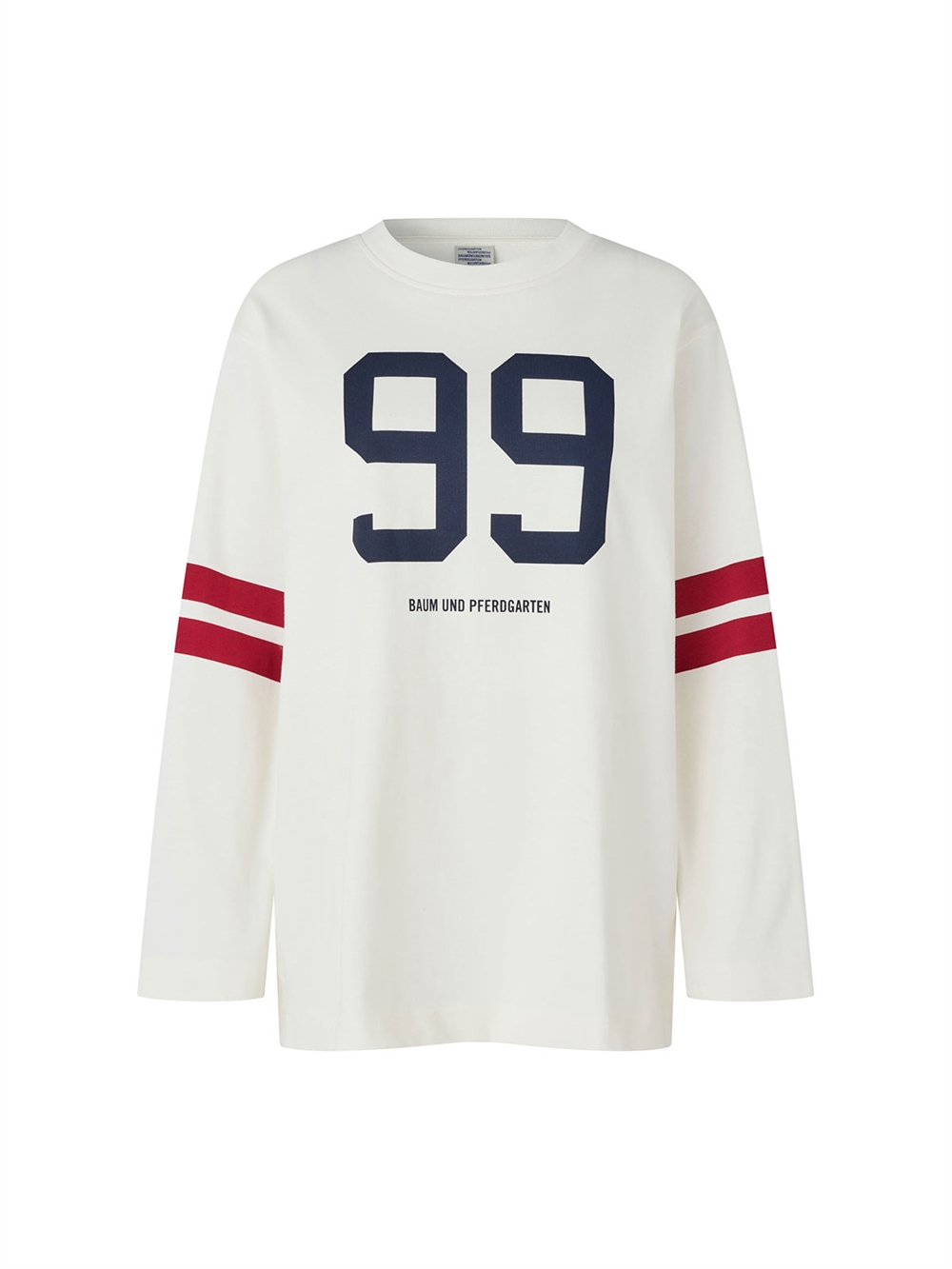 Jeevana Top Creme Navy Red 99