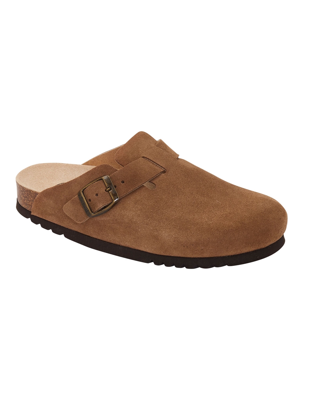 Fae Sandal Suede Taube Clogs