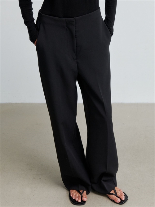 Evie Classic Trousers Bukser Black