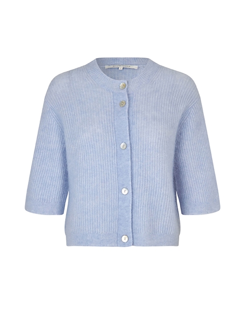 Andrea Strik Rib Cardigan Brunnera Blue