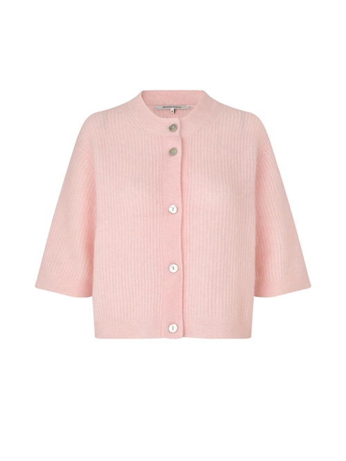Andrea Strik Rib Cardigan Crystal Pink