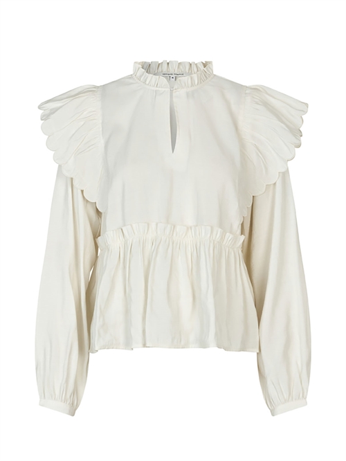 Terra Frill Bluse Tofu