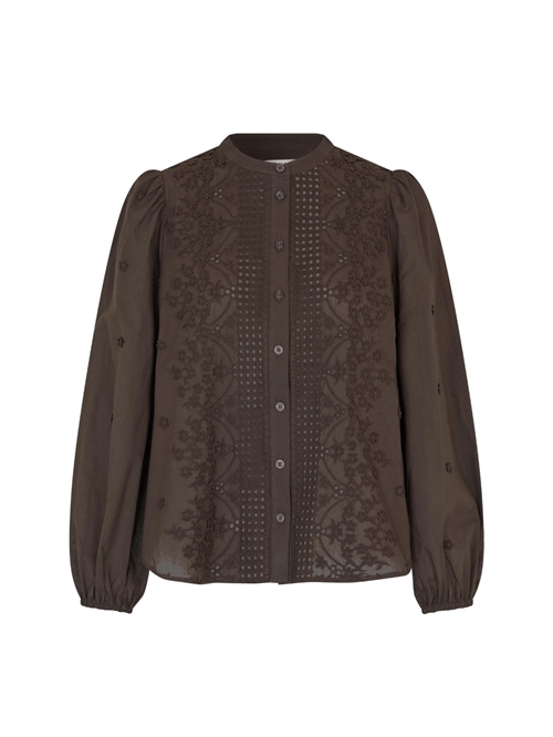 Civenna Shirt Skjorte Chocolate Tort