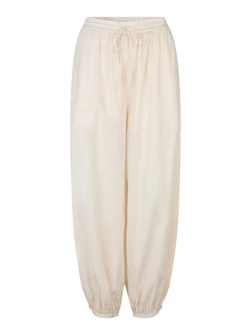 Avida Trousers Bukser Eggnog