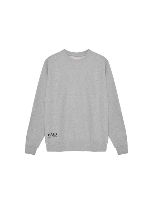Reverse Weave Crew Sweatshirt Grey Melange Unisex