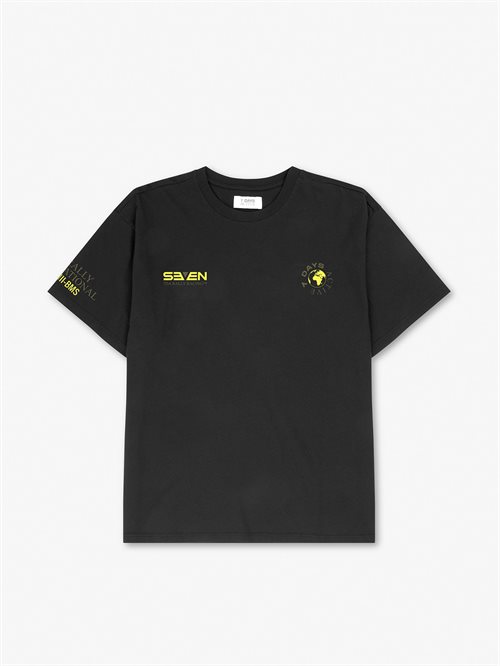 Organic Graphic Tee T-Shirt Black Unisex