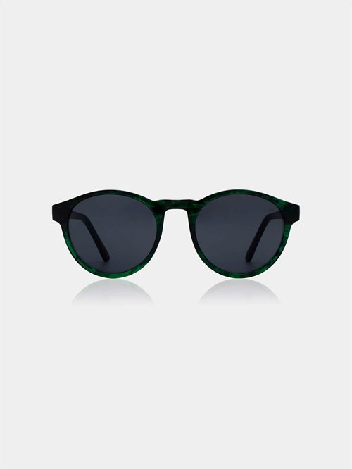 Marvin Sunglasses Green Marble Transparent Unisex