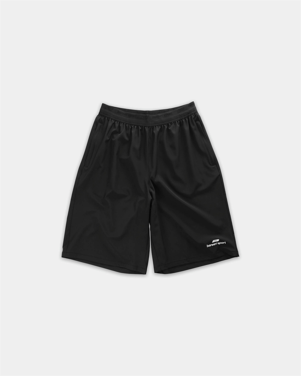 Active Long Shorts Black Unisex
