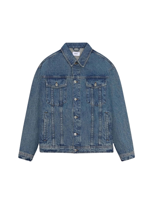 Oversized Denim Jacket Faded Blue Unisex
