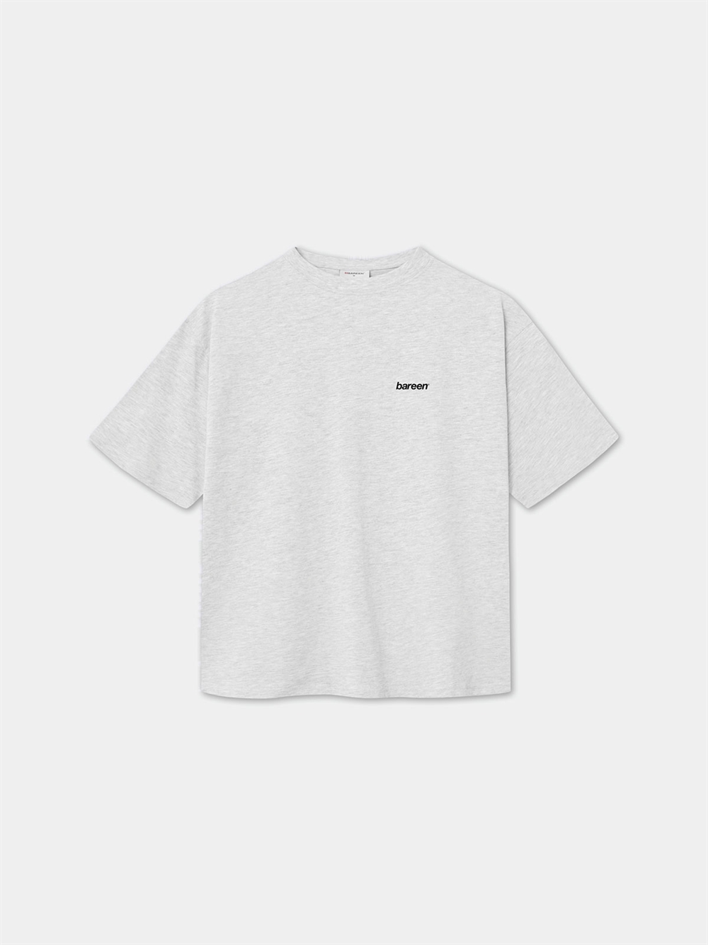 Box Fit T-Shirt Logo Cloudy Grey Unisex