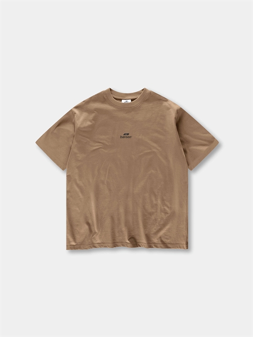 Logo Box Fit T-Shirt Mocha Unisex