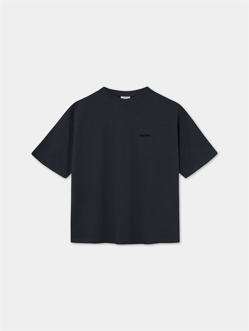 Box Fit T-Shirt Logo Vintage Black Unisex