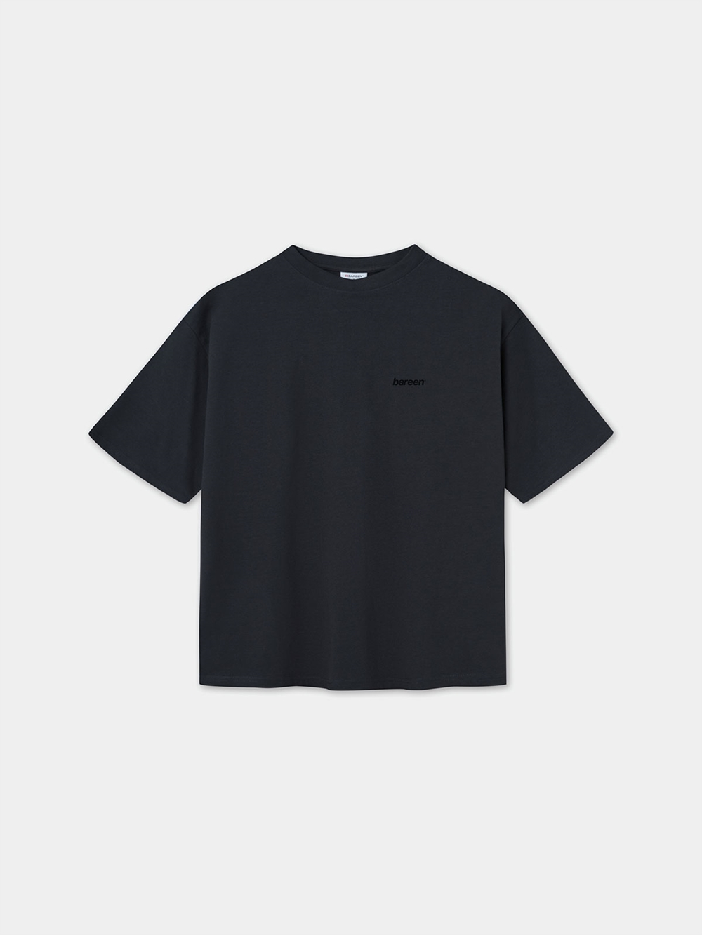 Box Fit T-Shirt Logo Vintage Black Unisex