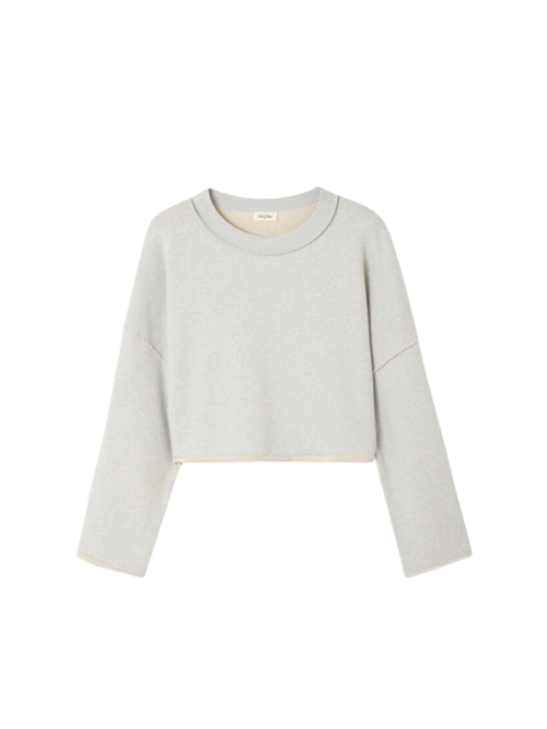 Dantown Sweatshirt Melange Sky Blue