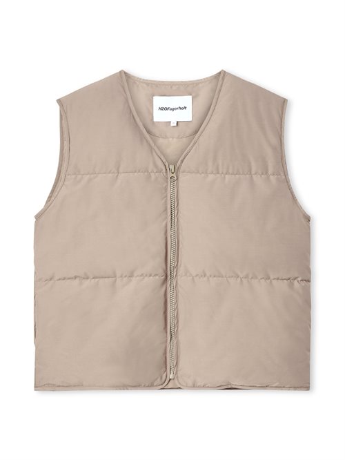 The Overall West Vest Walnut Unisex