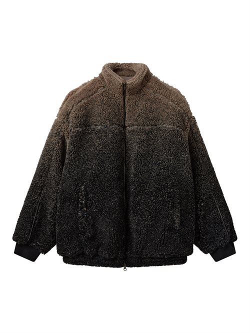 Piana Pile Jacket Jakke Creamy Grey/Black