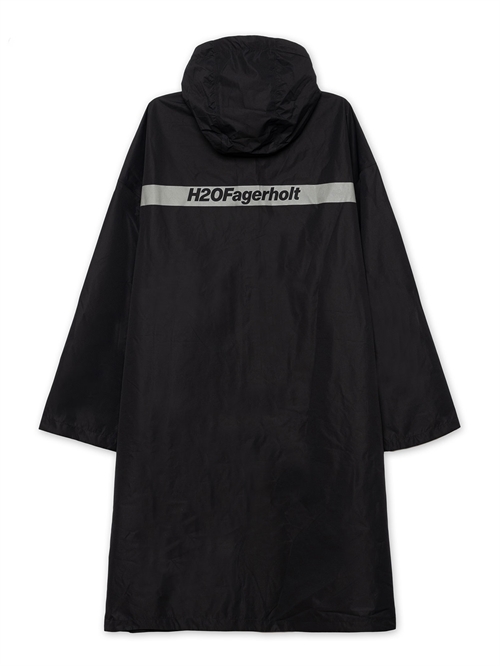 Squirrel Rain Coat Regnjakke Black Unisex