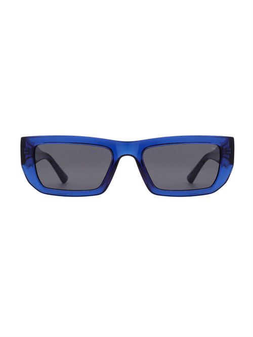 Fame Sunglasses Dark Blue Transparent Unisex