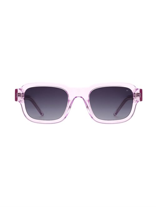 Halo Sunglasses Lavender Transparent Unisex