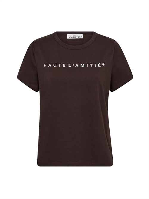 Rub Logo Tee T-shirt Mocca