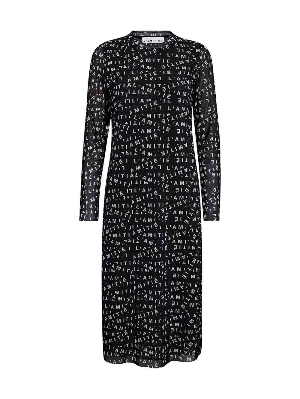 L\'AMITIÉ Mesh LS Kjole Black