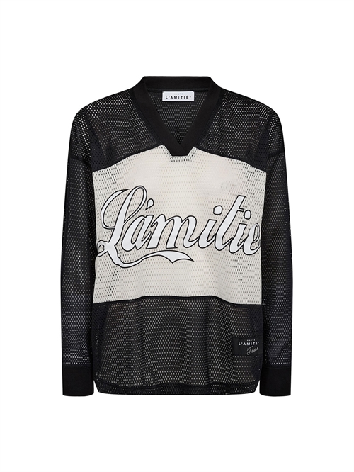 Drift Mix Logo Bluse Black