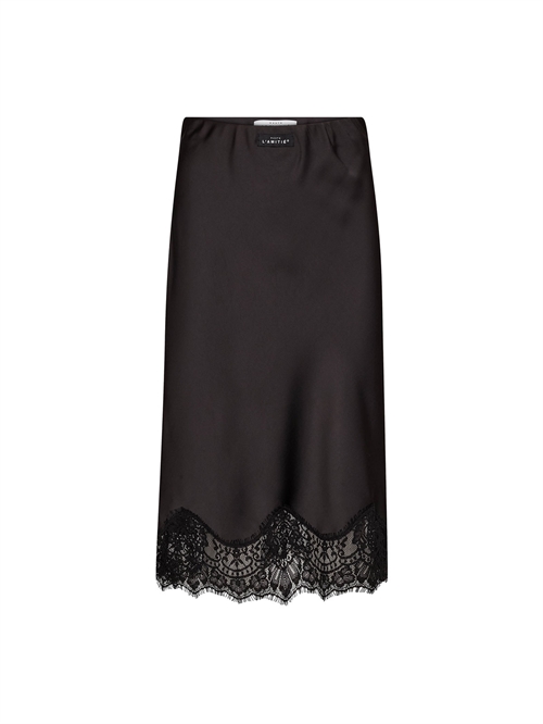 Naomi Lingerie Pencil Nederdel Black