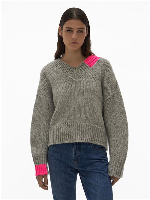 Oversized Wool - Camel Sweater Precision Heather