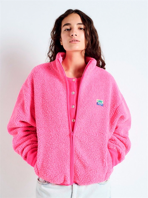 Hoktown Jakke Acid Pink Melange