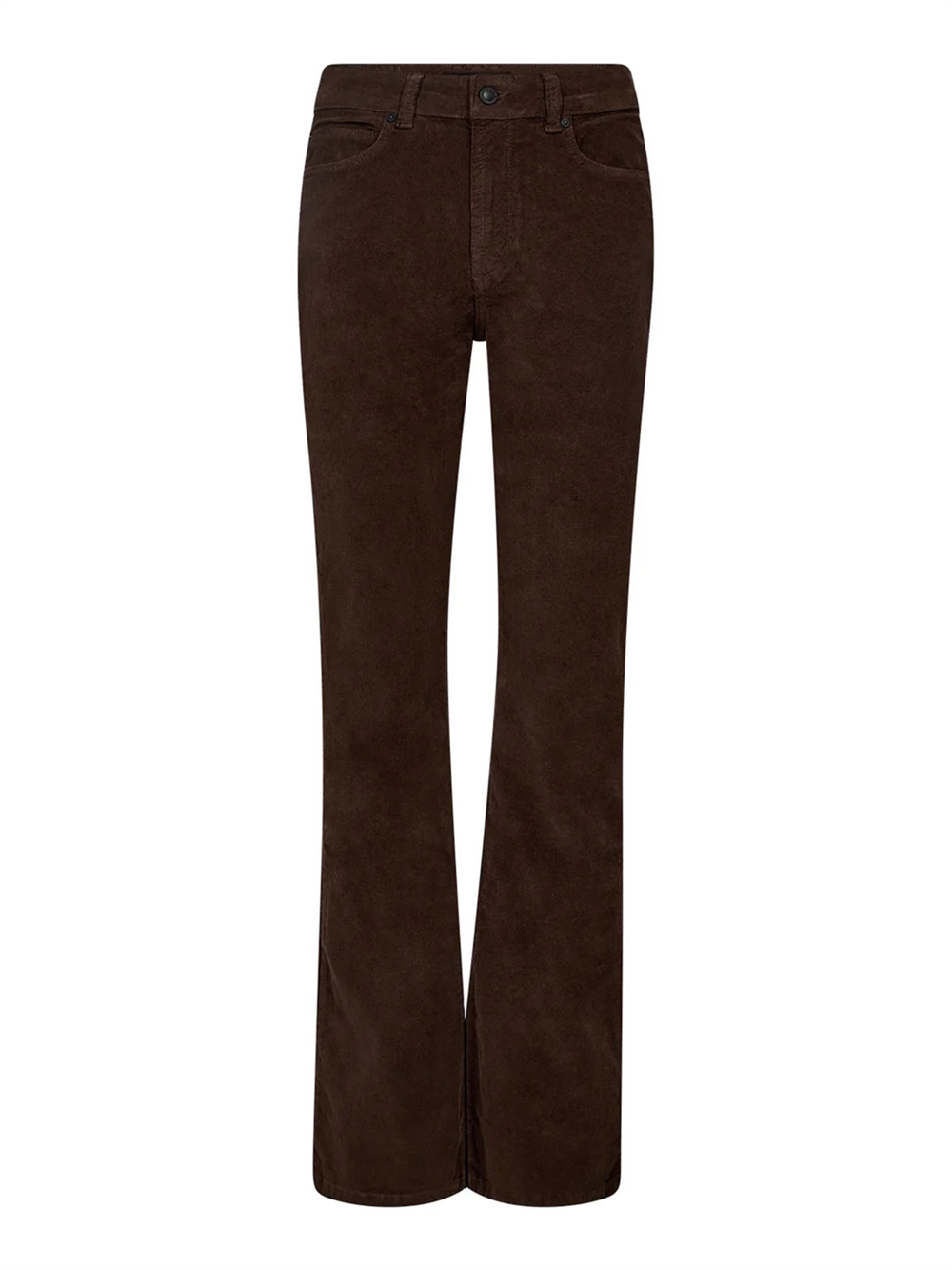 Tara Flare Jeans Baby Cord Expresso Brown