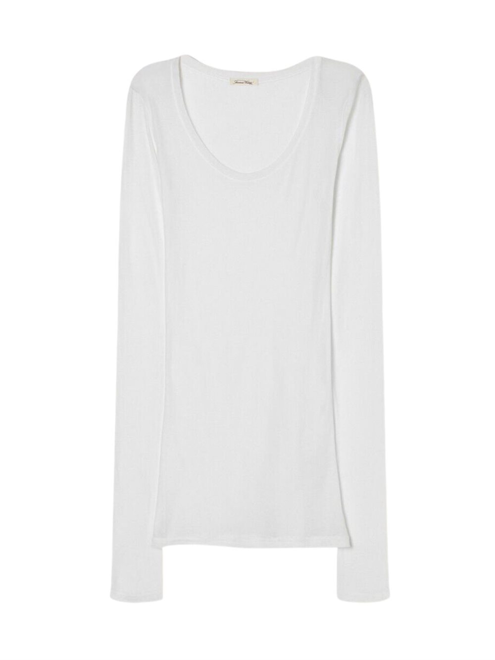 Massachusetts T-Shirt Lange Ærmer White