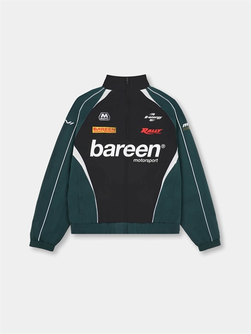 Oversized Track Jacket Deep Teal Unisex