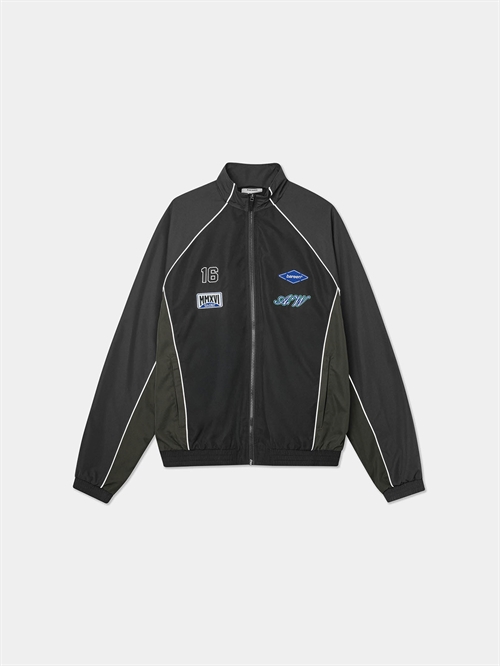 Oversized Track Jacket Two-Tone Meteorite Unisex
