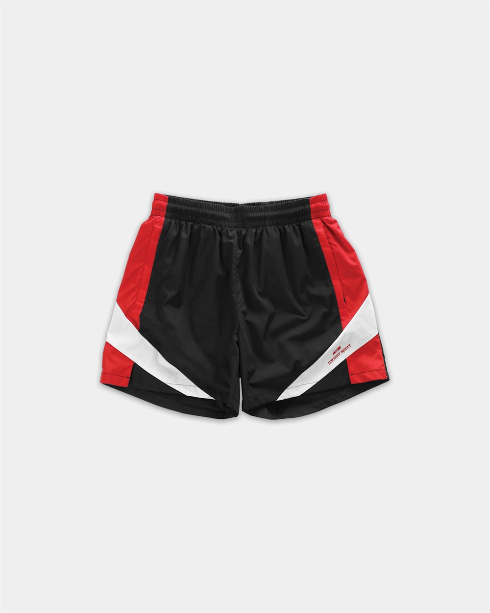 Track Shorts Black / Red / White Unisex