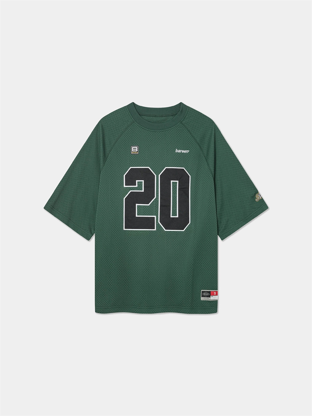 Oversize Mesh T-Shirt Trekking Green Unisex