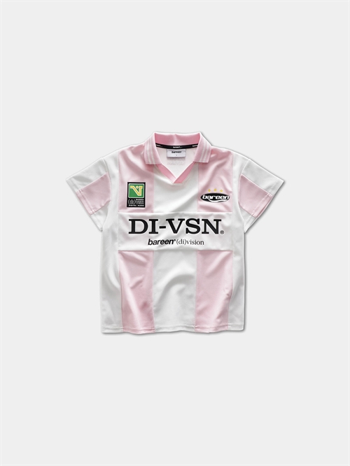 Women's Football Jersey T-Shirt di(vision) Pink / White